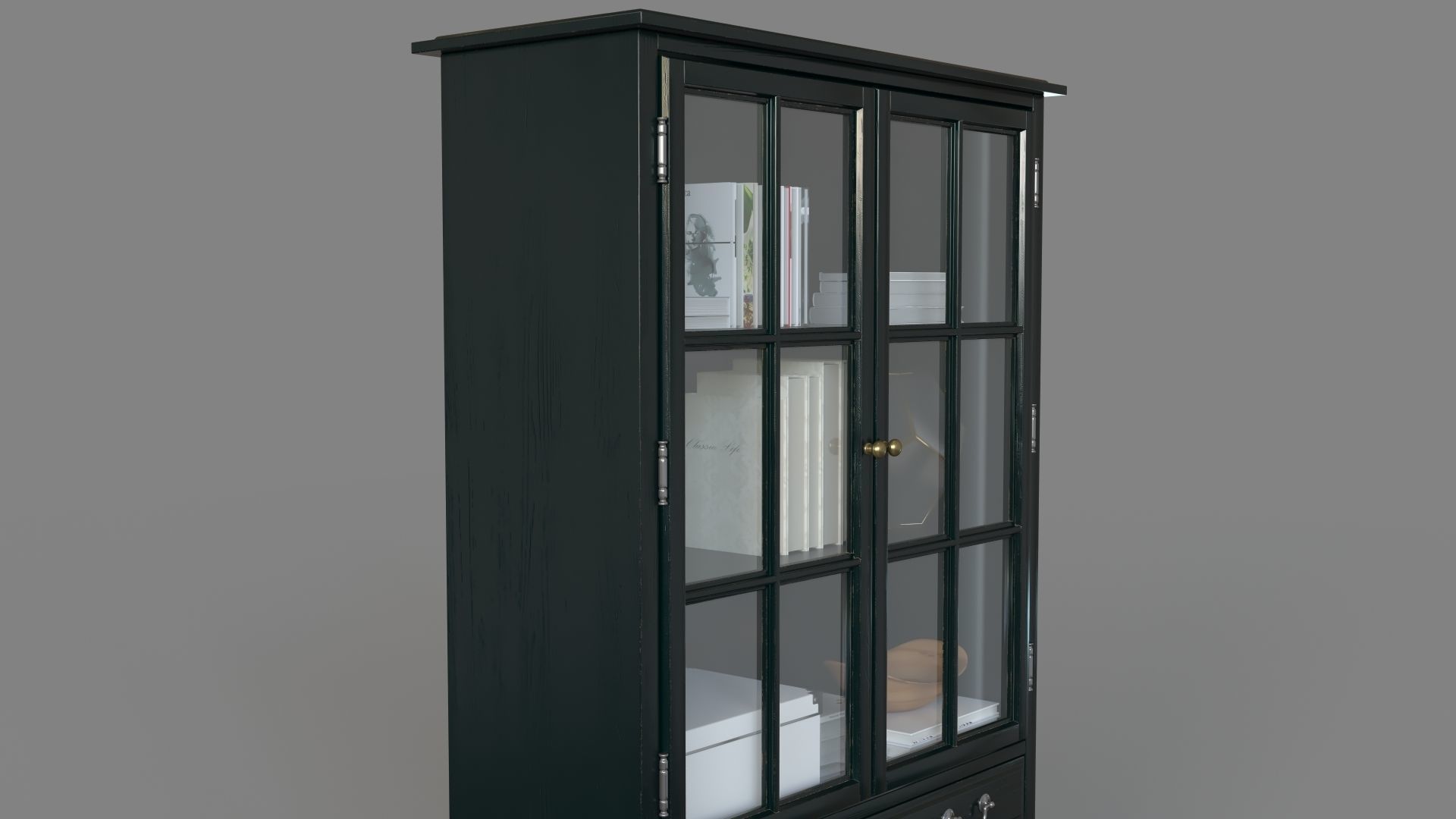 Bronson Bookcase 3D model CGTrader
