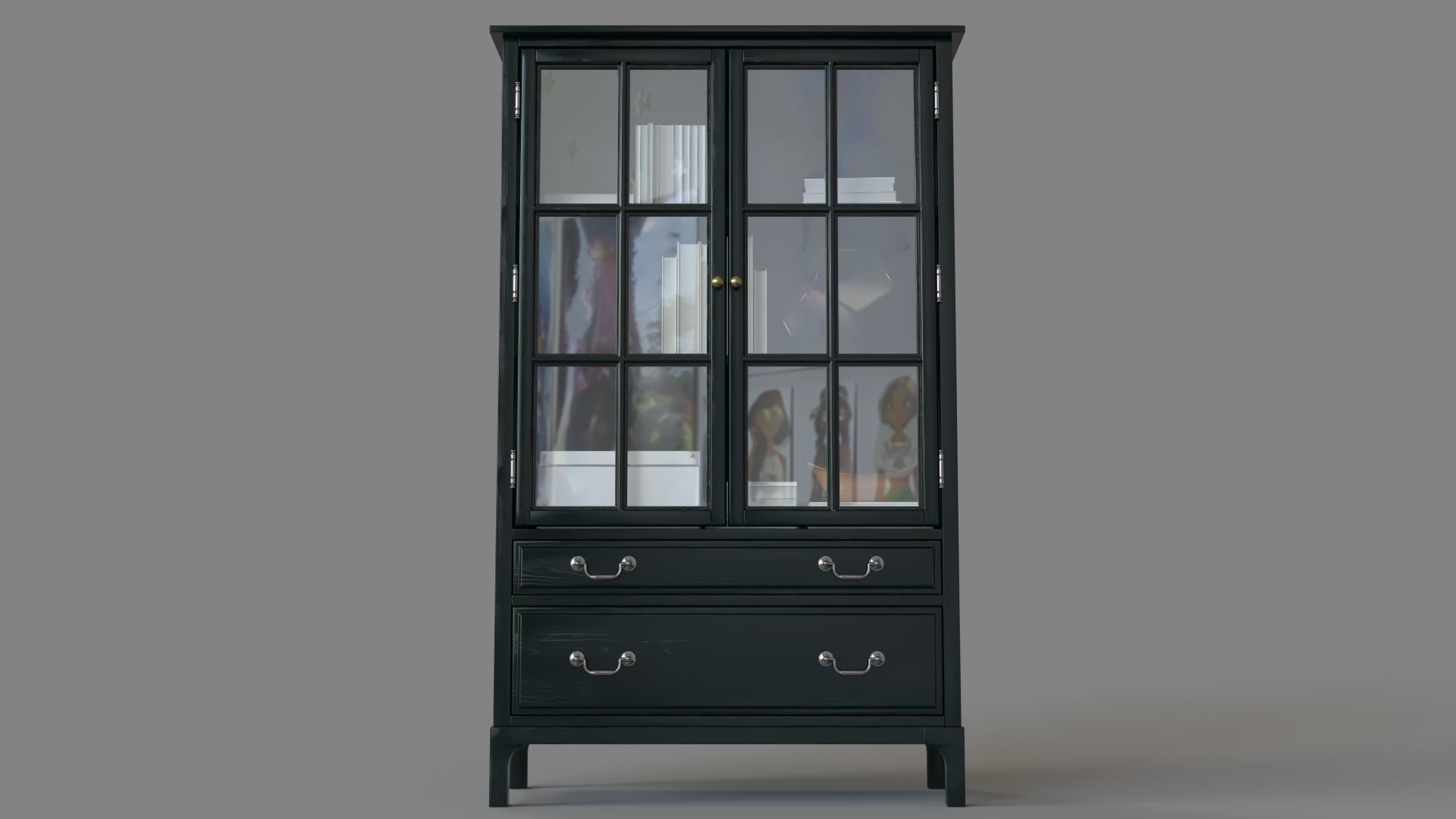 Bronson Bookcase 3D model CGTrader