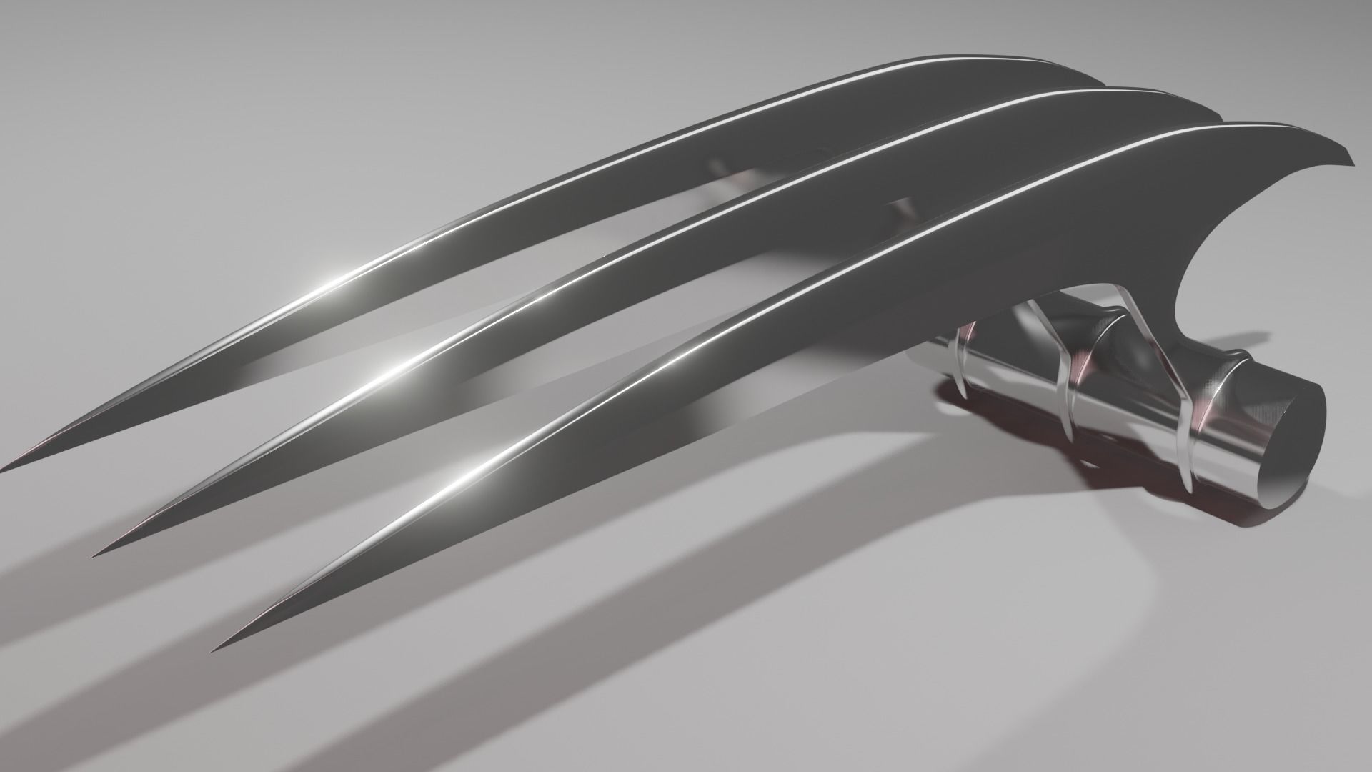 Wolverine Claws printable 3D model 3D printable | CGTrader