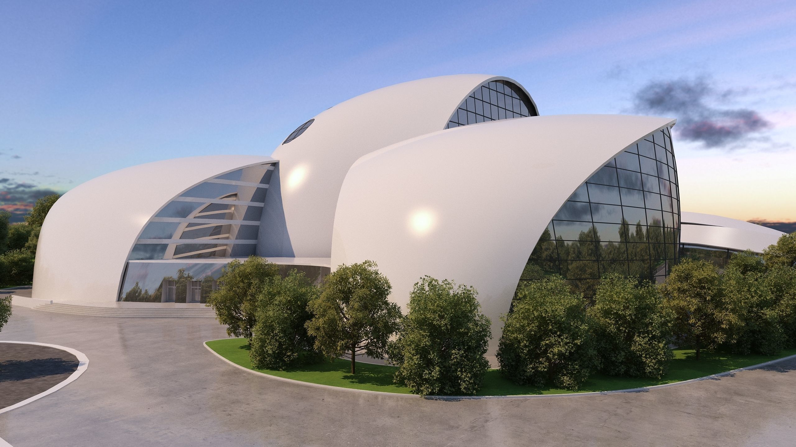 0072 - Cinemas Complex - 2Ds Plans - 3Ds Files 3D model | CGTrader