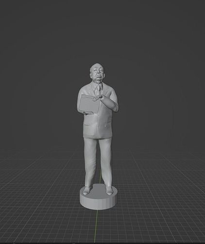 Alfred Hitchcock 3D model 3D printable | CGTrader
