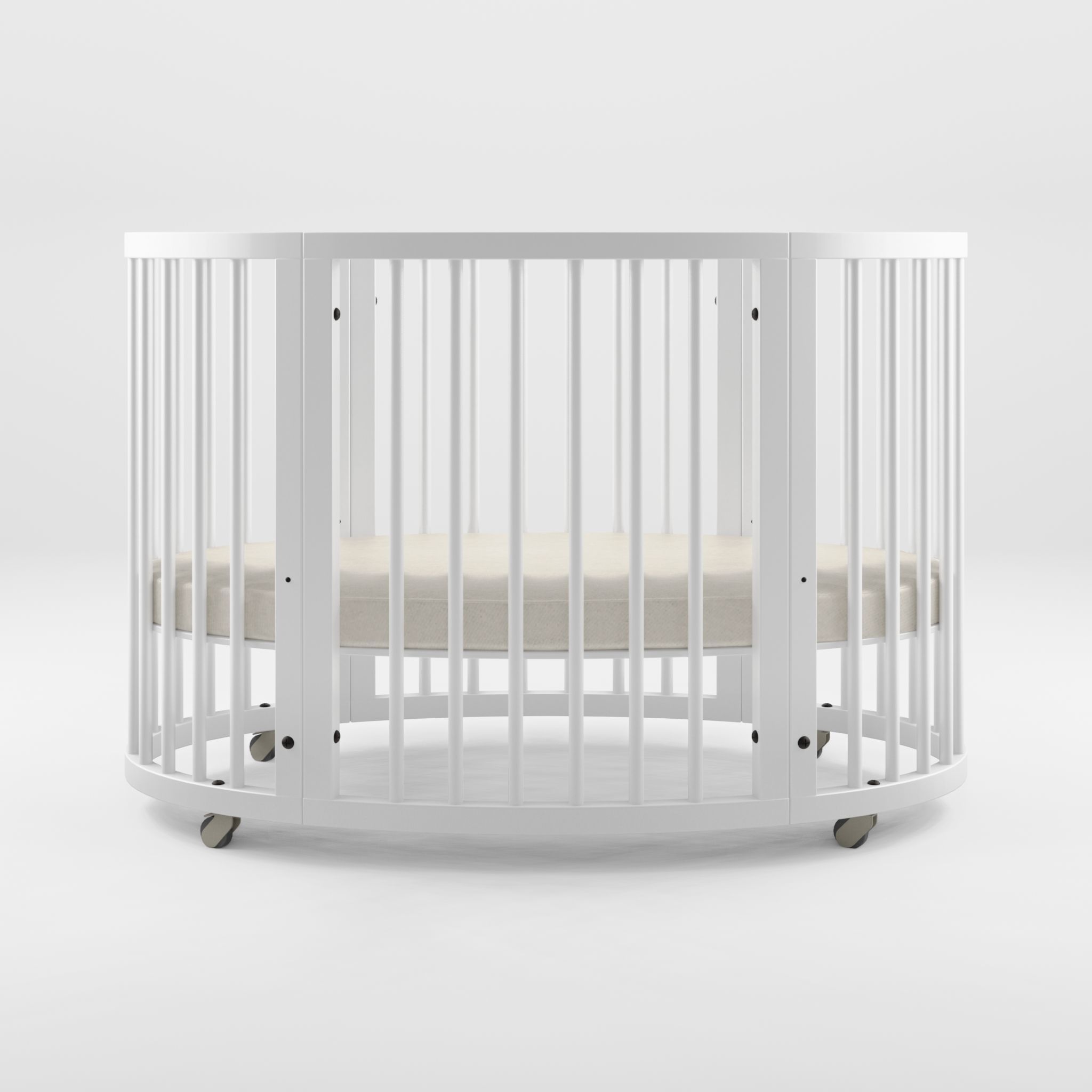3D model 3D Model of Stokke Crib White VR / AR / lowpoly CGTrader