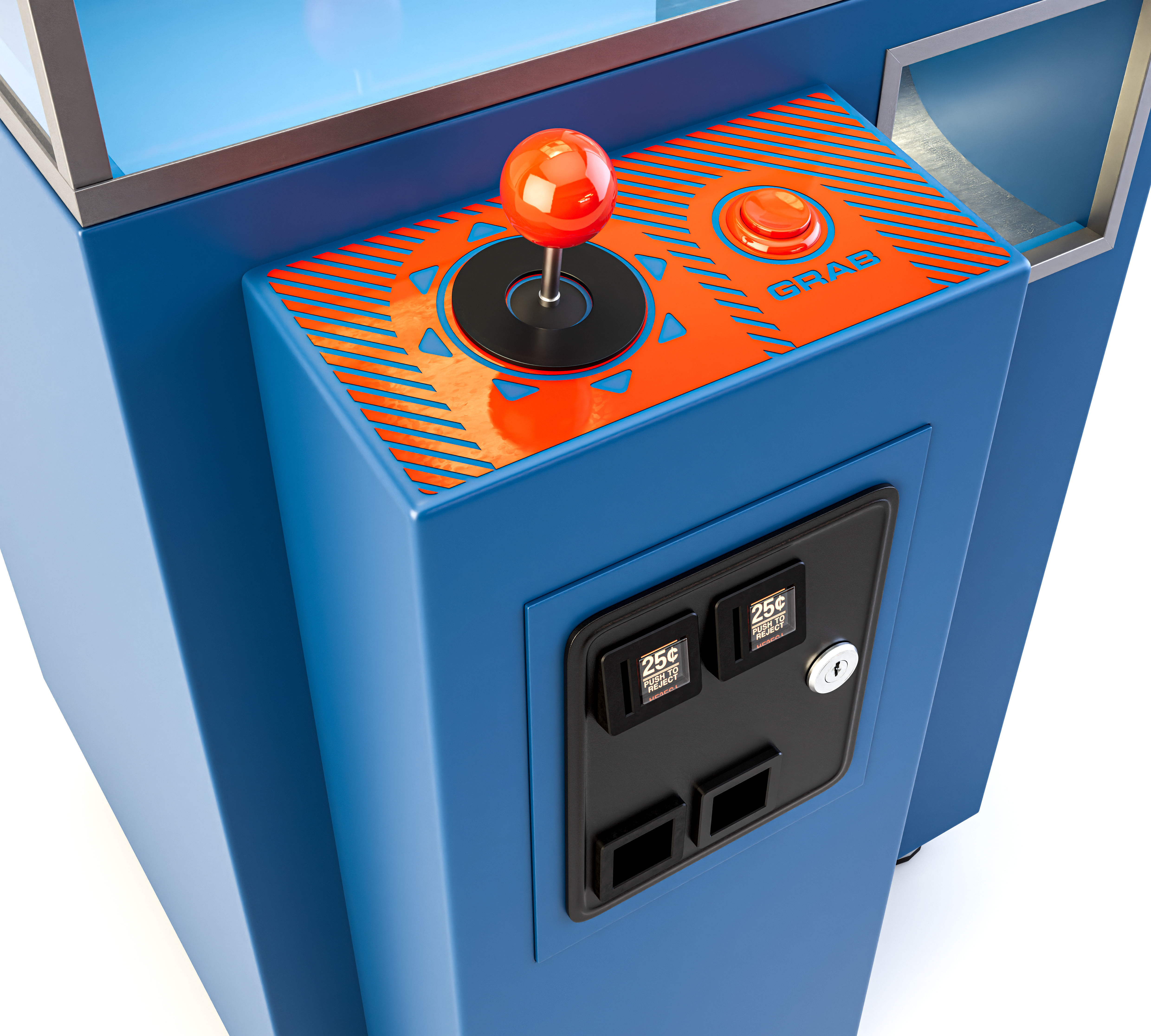 Arcade Claw Grabber Machine 3D model CGTrader