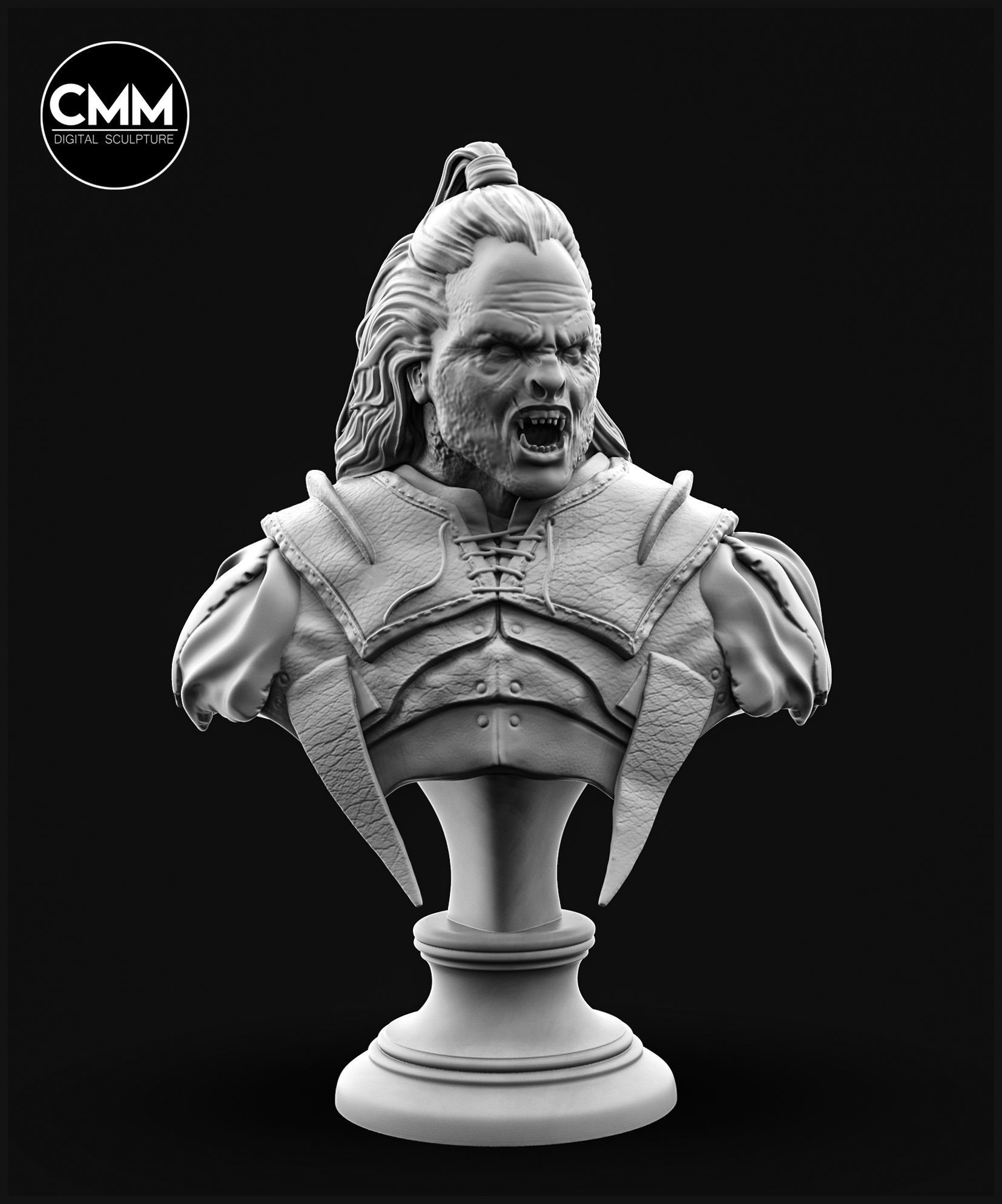 The lord of the rings bust fan art 3D model 3D printable | CGTrader