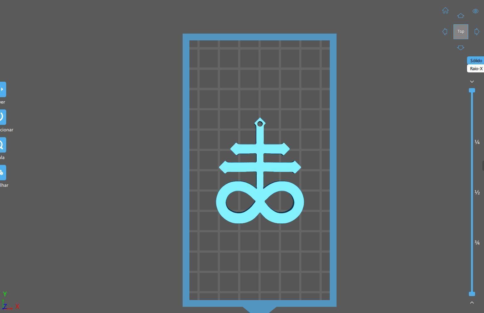 Leviathan Cross 3D model 3D printable | CGTrader