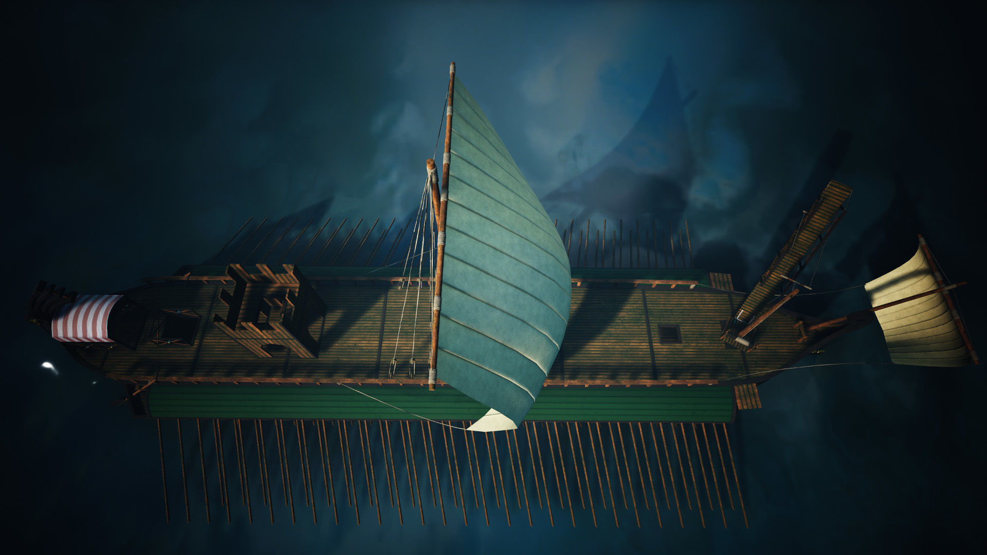 3D model Roman Trireme VR / AR / low-poly | CGTrader