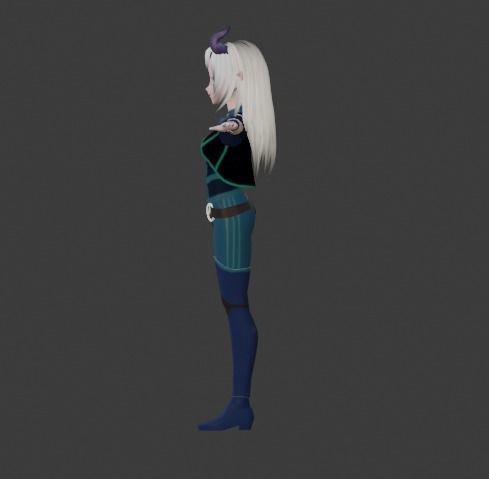 Rayla from The Dragon Prince 3D Model High Poly 3D Model 3D model