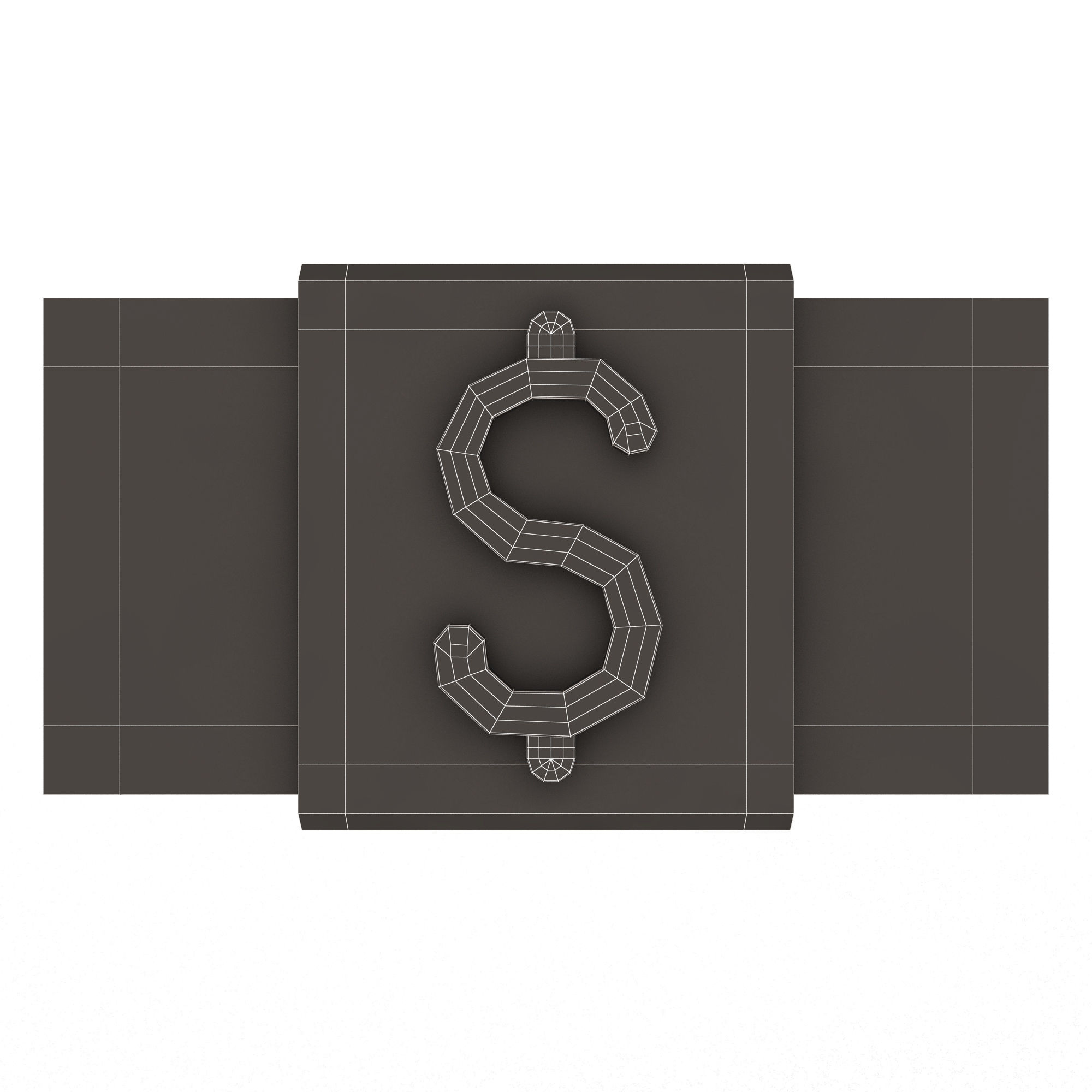 3D model Dollar Banknote Cartoon VR / AR / low-poly | CGTrader