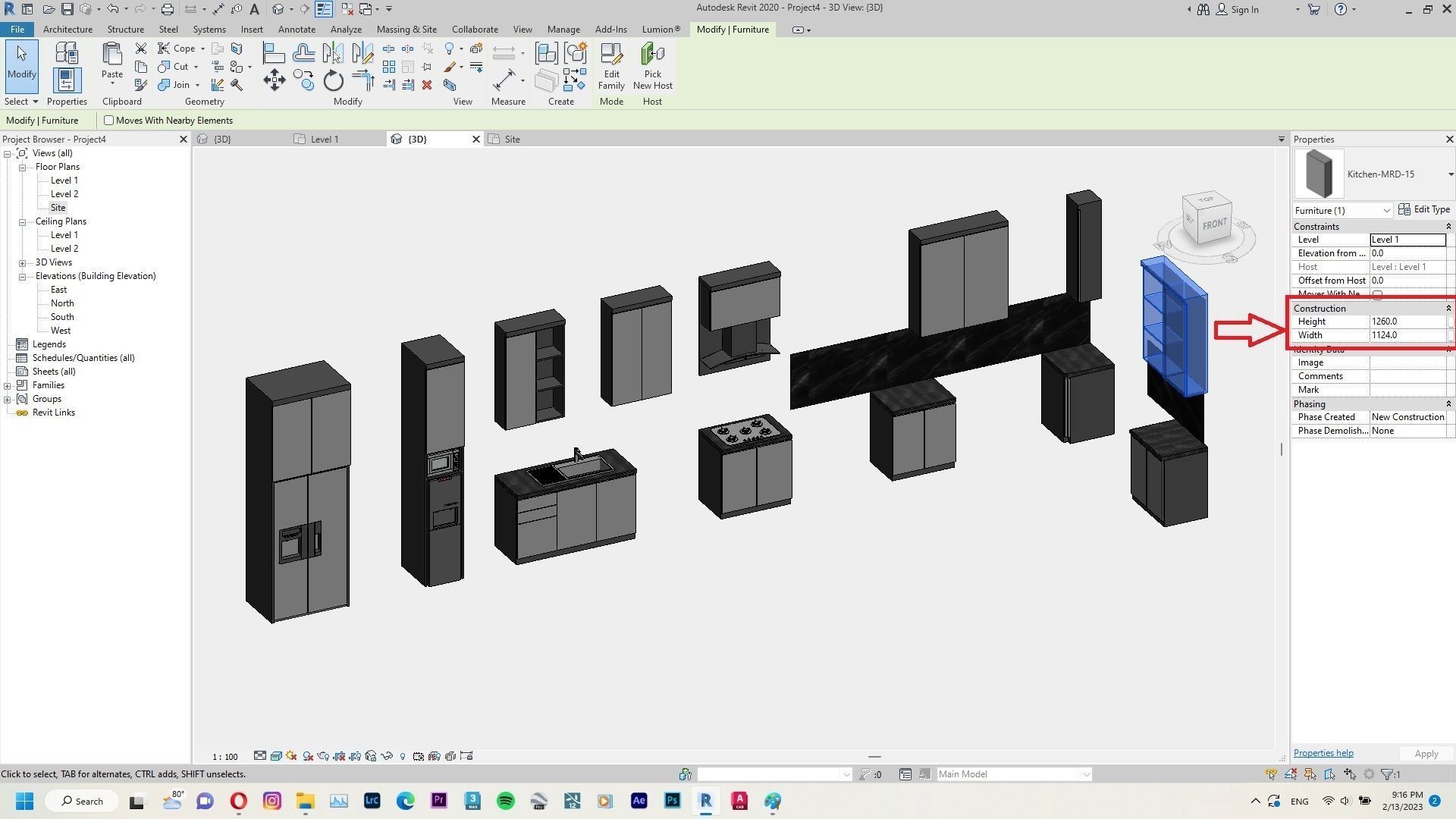 Kitchen Set Pack Revit Family Interior 3D model CGTrader