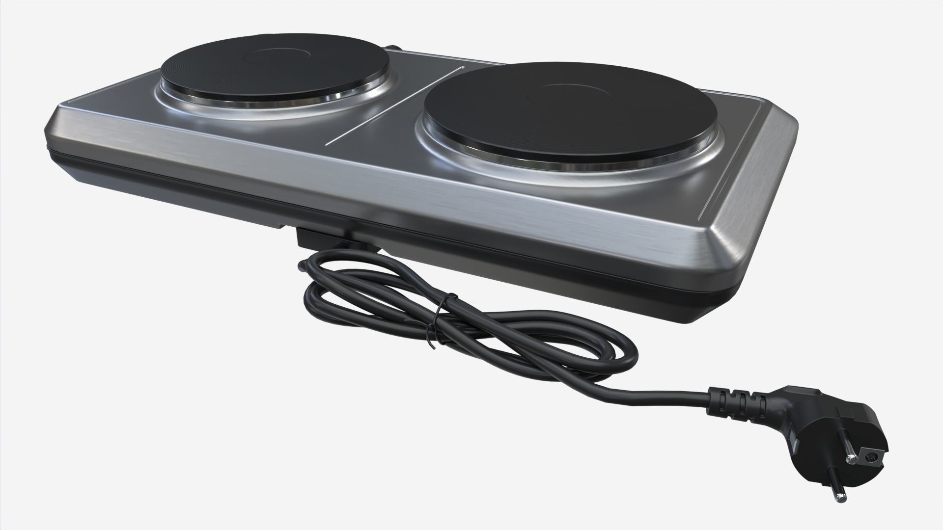 Double Hotplate Hob Severin DK1014 3D model | CGTrader