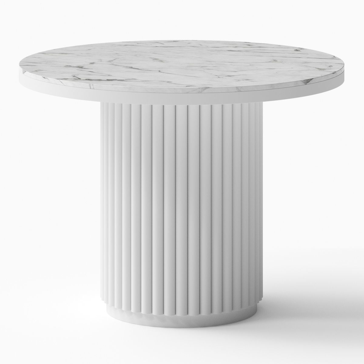 Lulu and Georgia Tiago Round Dining Table 3D model | CGTrader