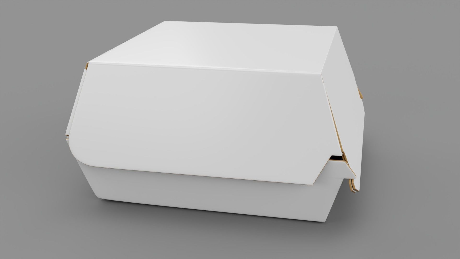 Empty Riziform Box 3D model Empty packages burger box VR / AR / low-poly | CGTrader