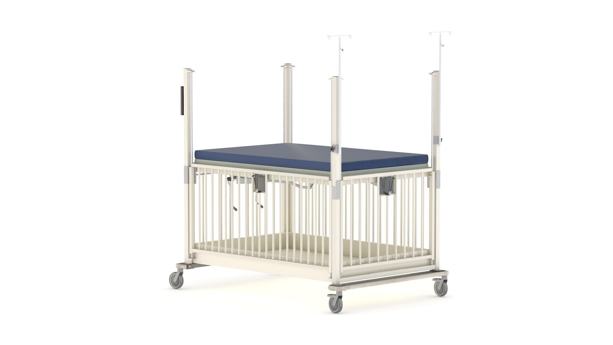 Medical Baby Crib PBR Realistic 3D model CGTrader