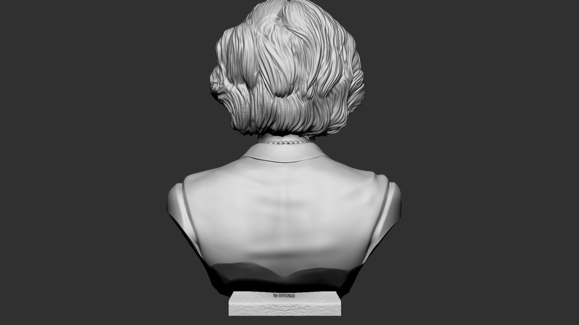 Margaret Thatcher 3D model 3D printable | CGTrader