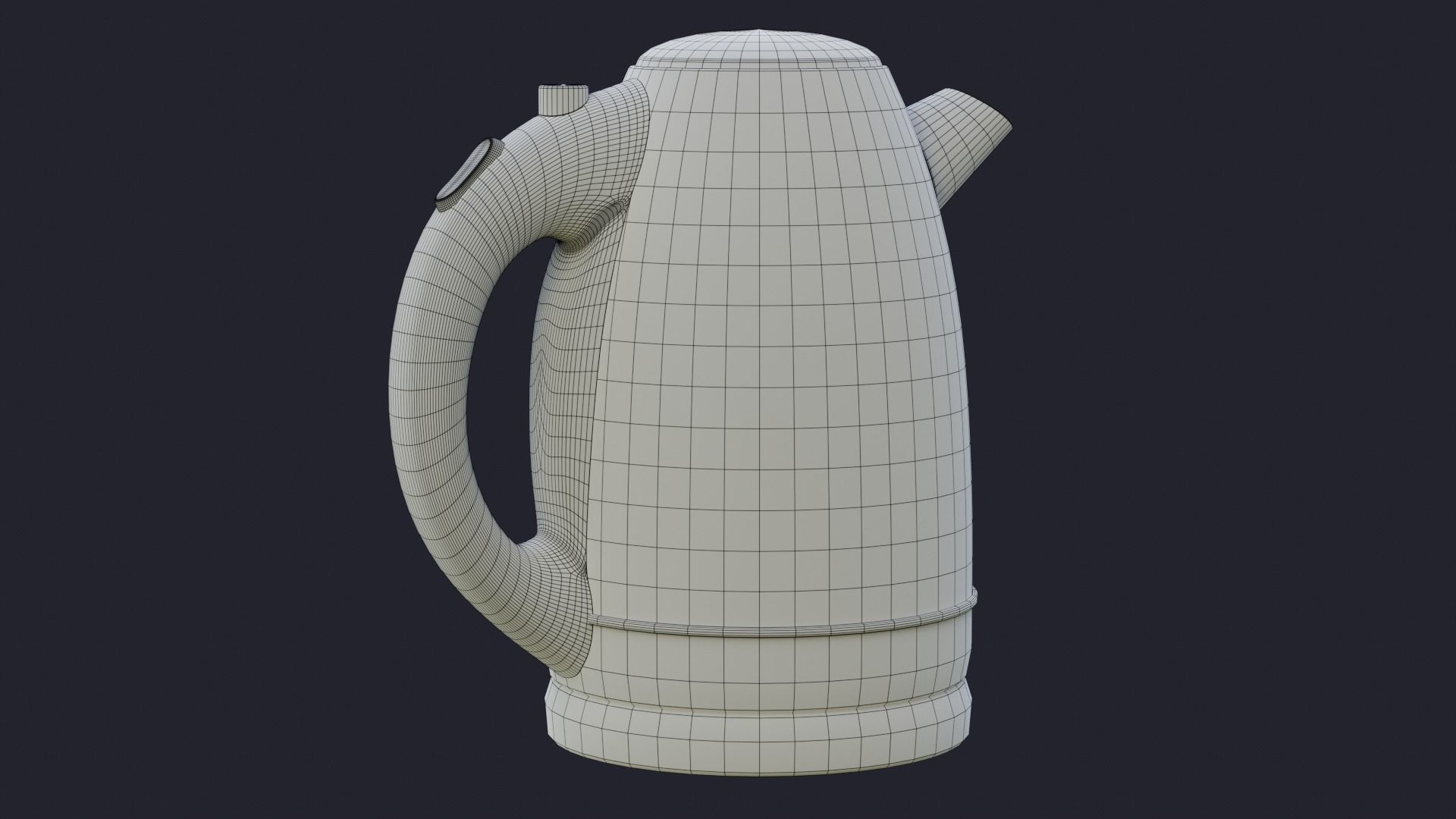 3D model Kettle3 game ready PBR electric kettle VR / AR / lowpoly