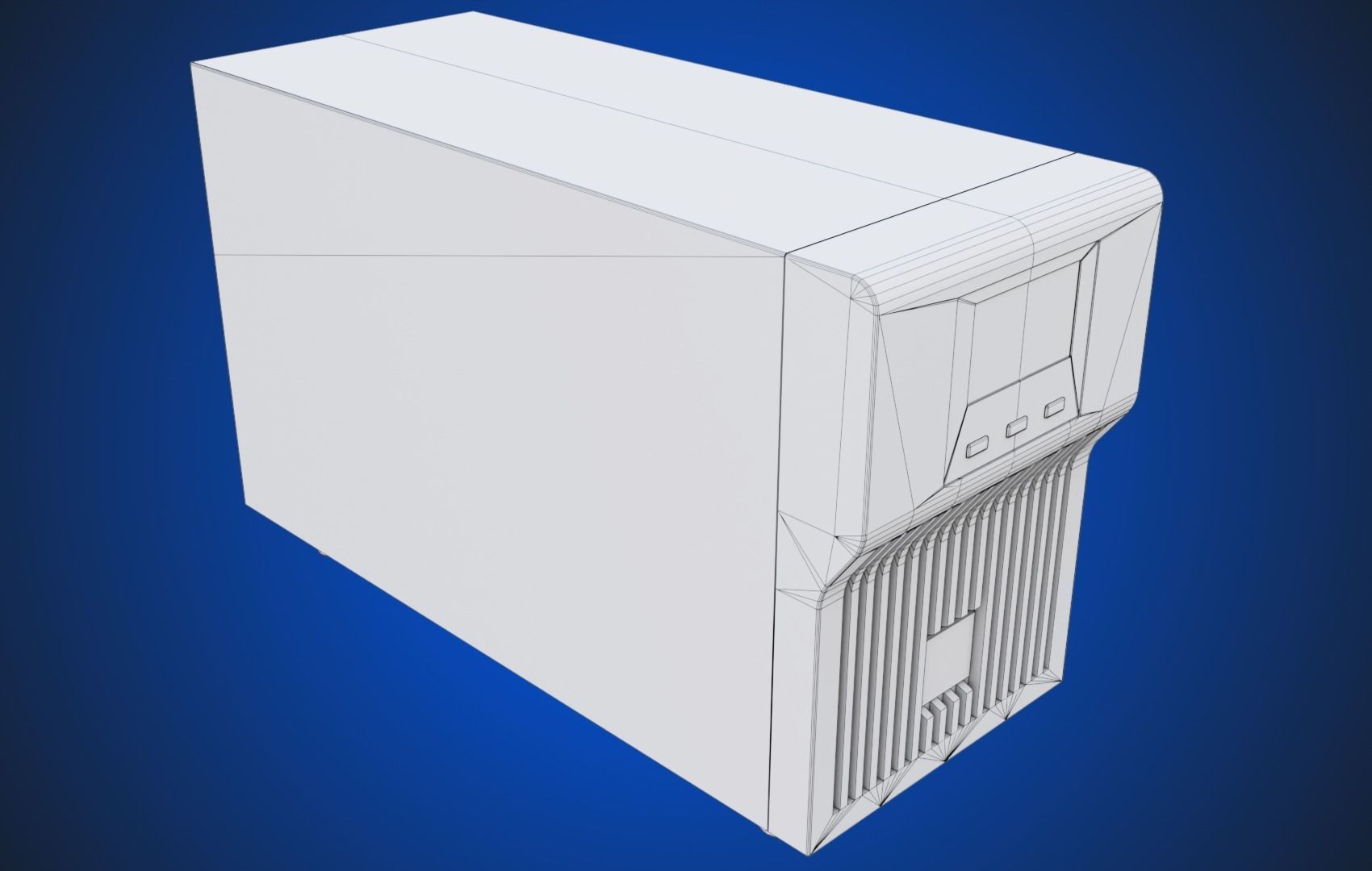 3D model Uninterruptible Power Supply - UPS Vertiv VR / AR / low-poly ...