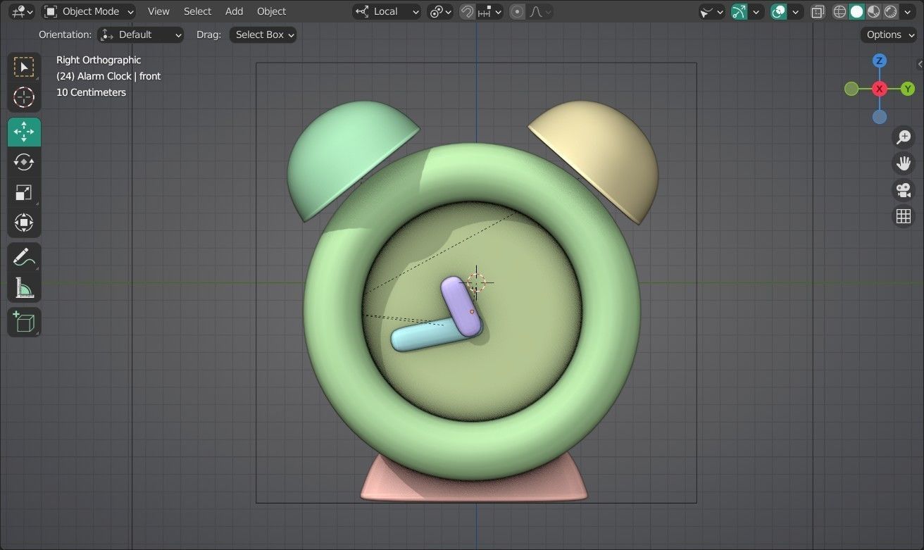 3D model Alarm Clock Emoji new Animated VR / AR / lowpoly CGTrader
