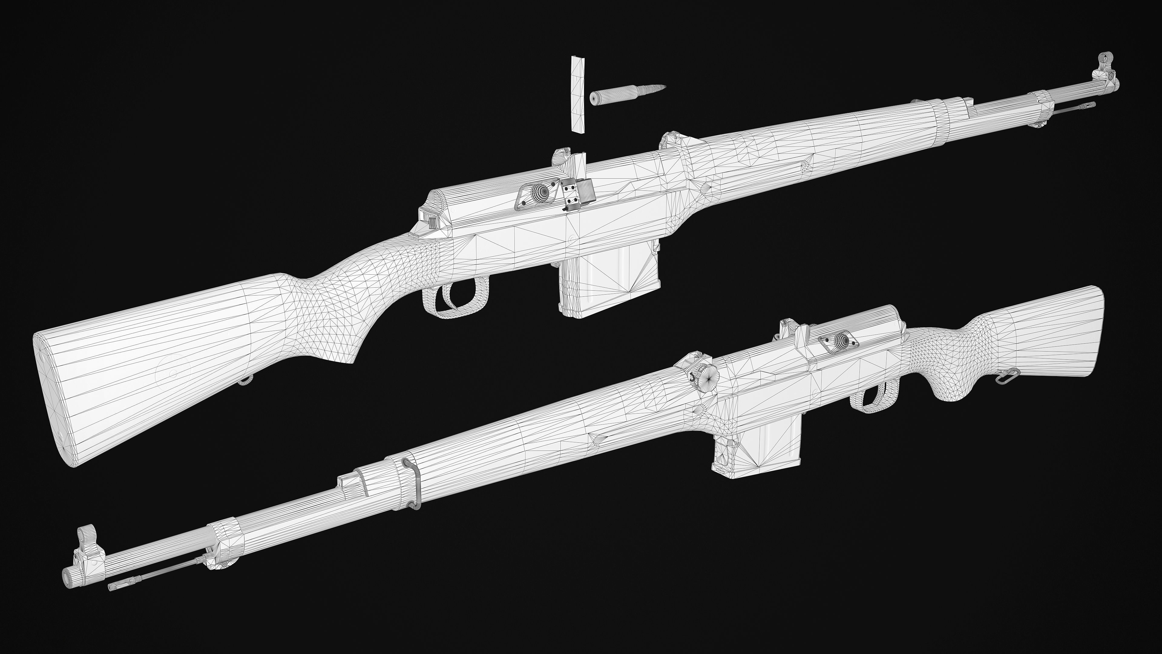 3D model AG M42B VR / AR / low-poly | CGTrader