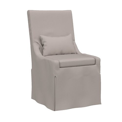 Coley Armless Chair Uttermost 3D model CGTrader