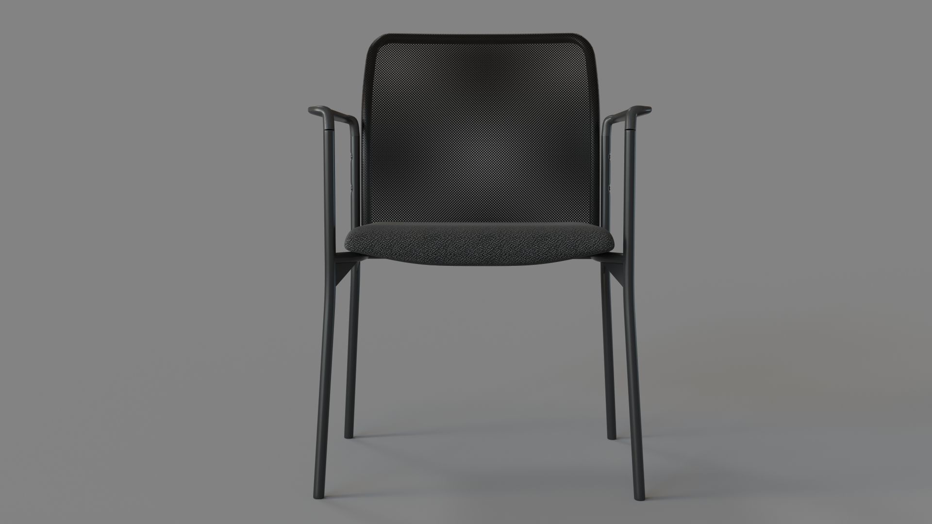 Lorell Reception Side Chair 3D model CGTrader