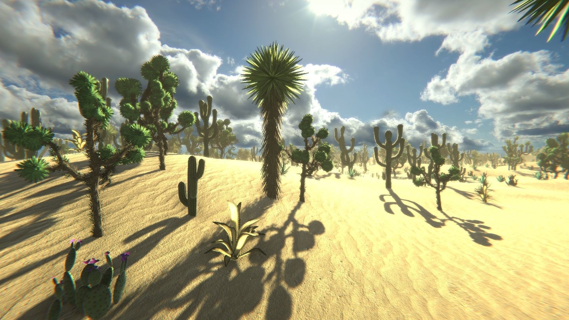 3D model Desert Vegetation VR / AR / lowpoly CGTrader
