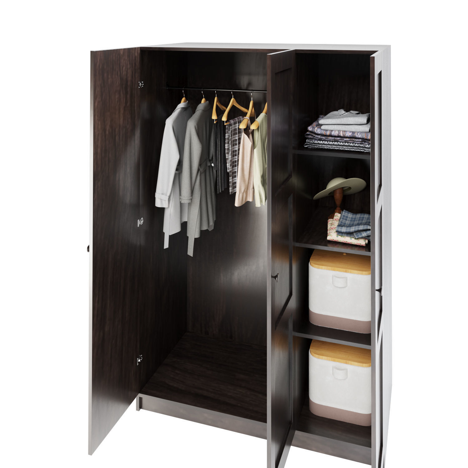 IKEA Solitaire Wardrobe 3D model CGTrader