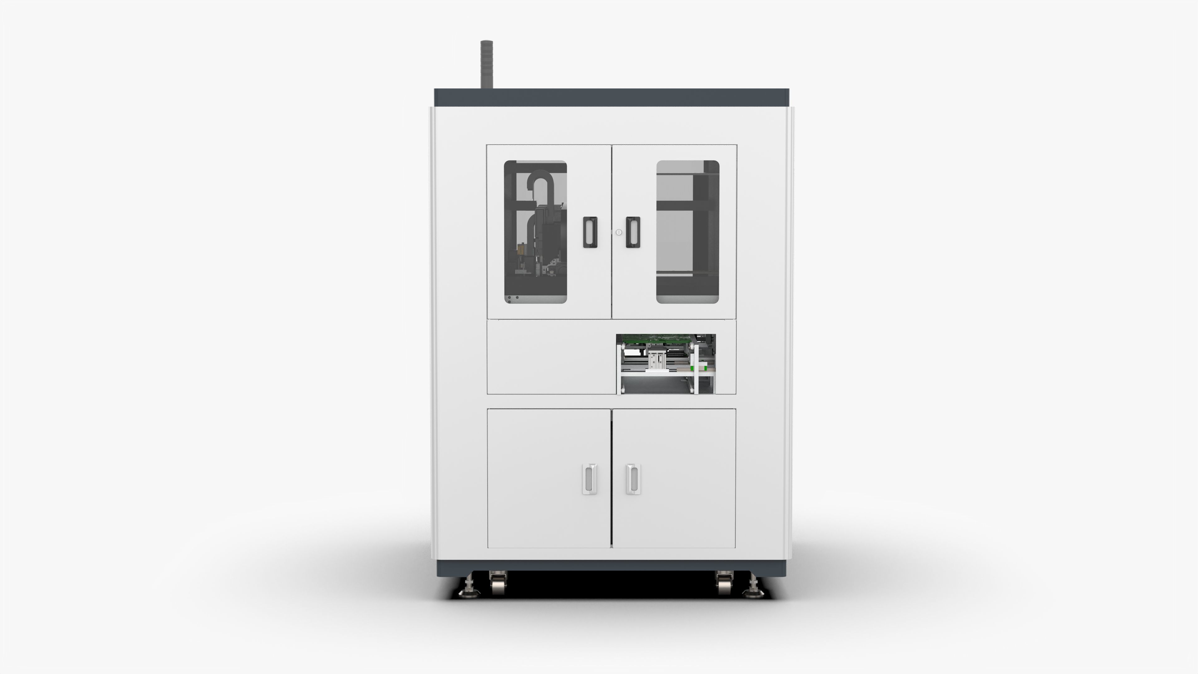 Automatic PCB Circuit Board Assembly Machine 3D model | CGTrader