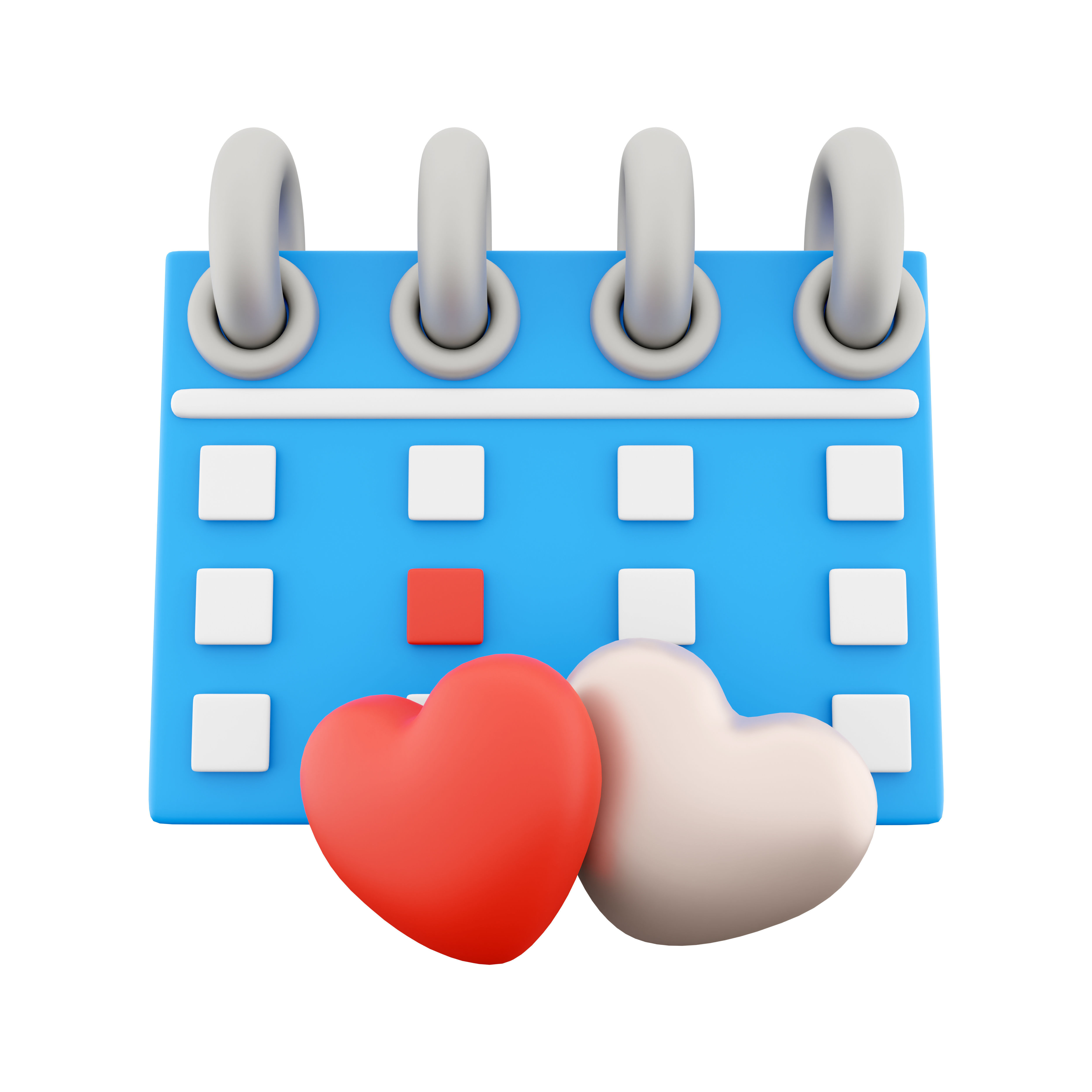 3d-valentines-day-calendar-icon-3d-model-cgtrader