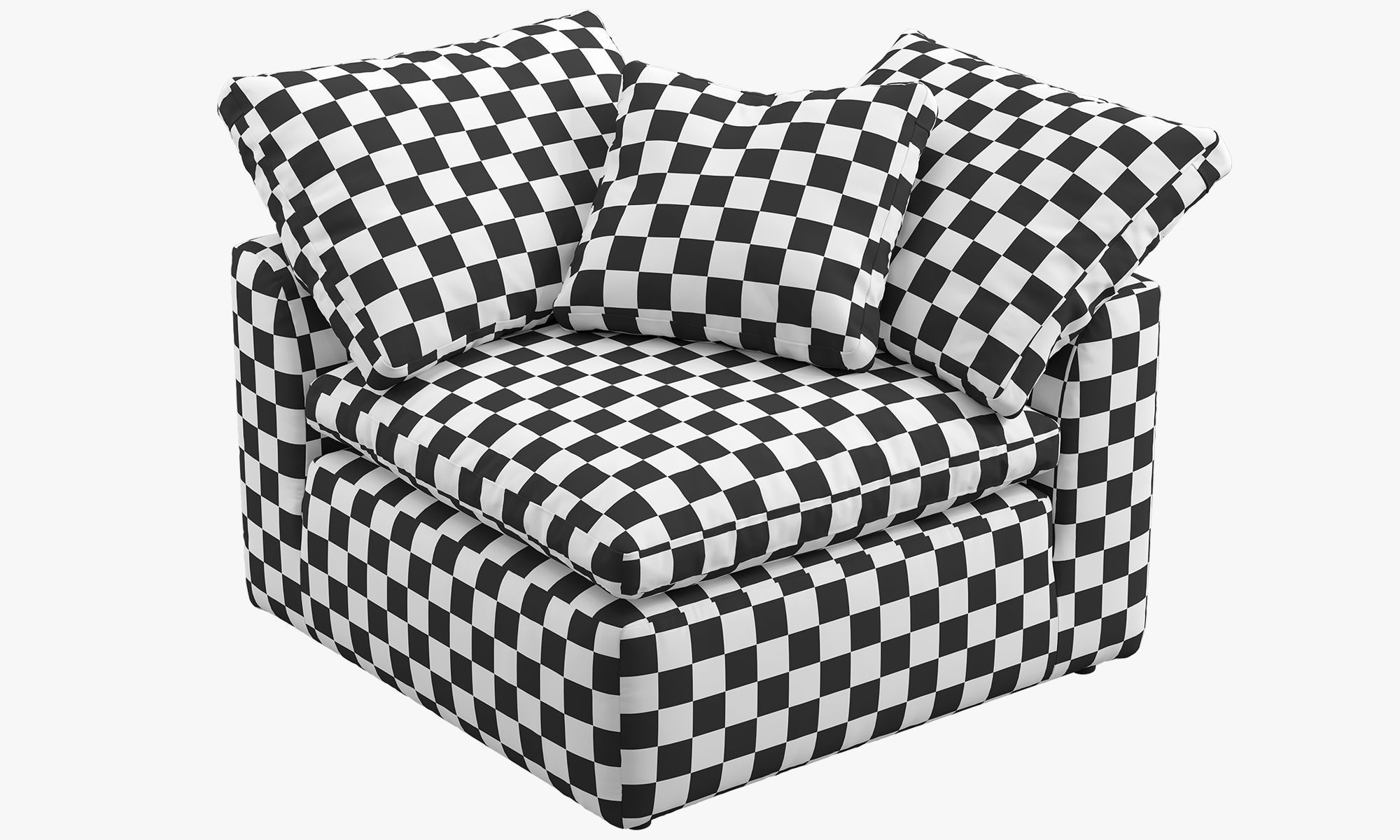 Joybird Bryant Corner Chair 3D model CGTrader