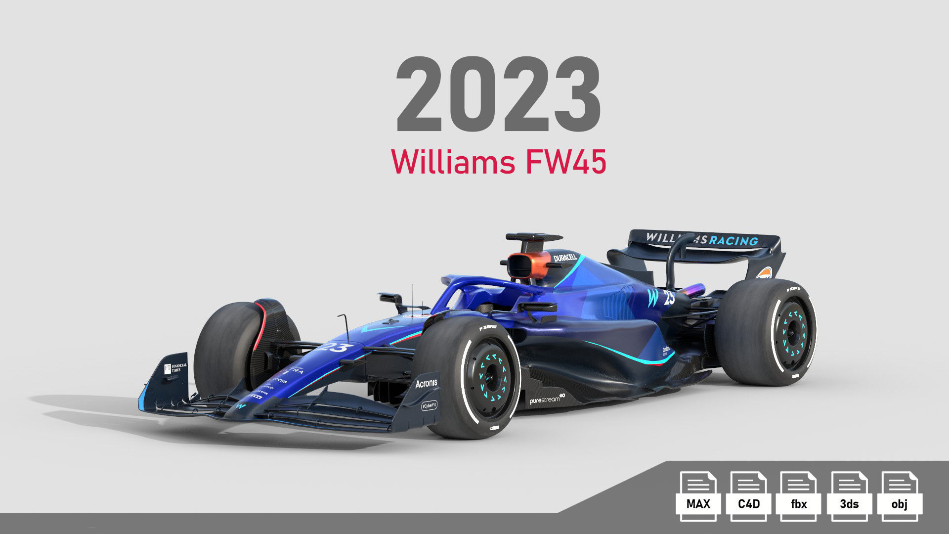 F1 2023 Collection | CGTrader