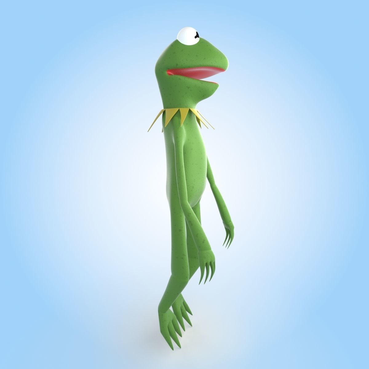 Kermit The Frog 3D model CGTrader