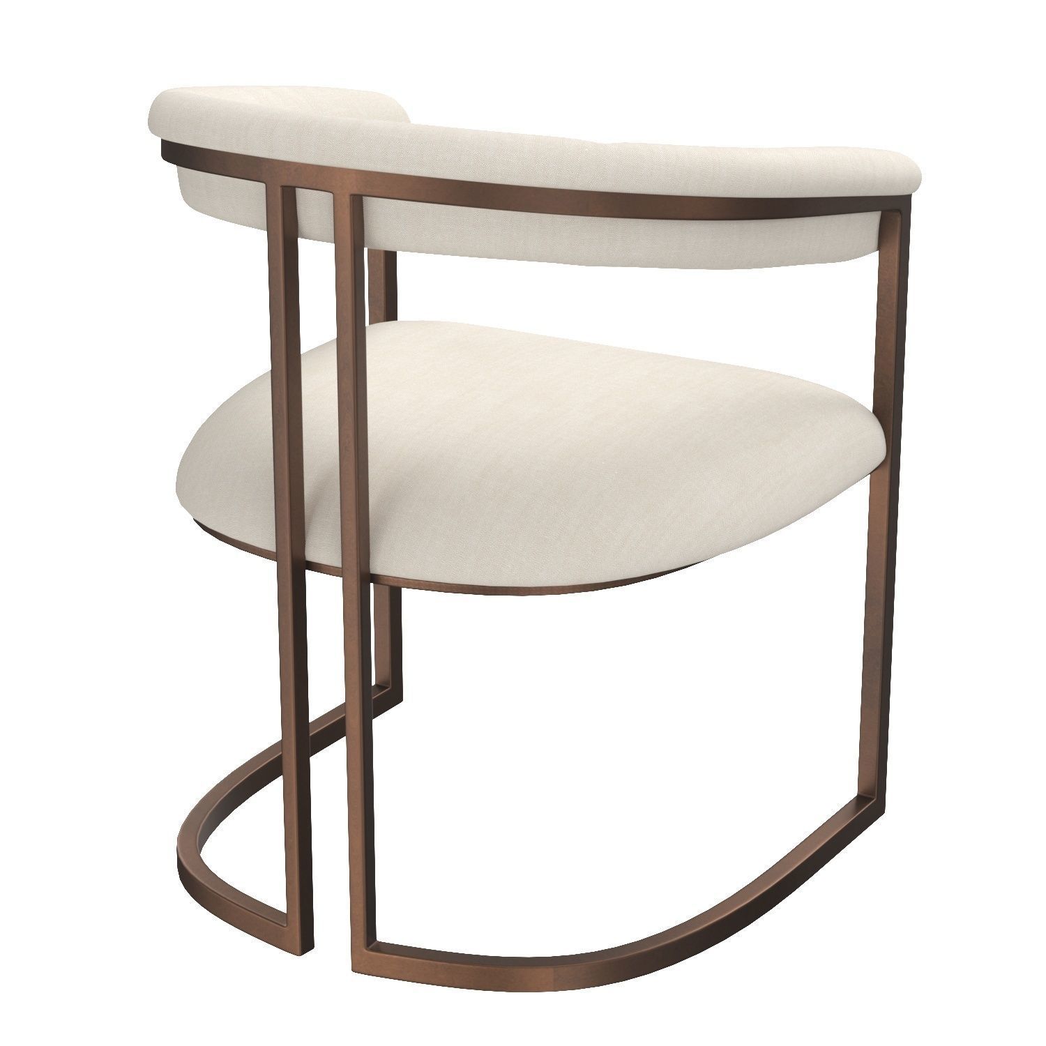 Modern Quinn Arm Chair 3D model CGTrader