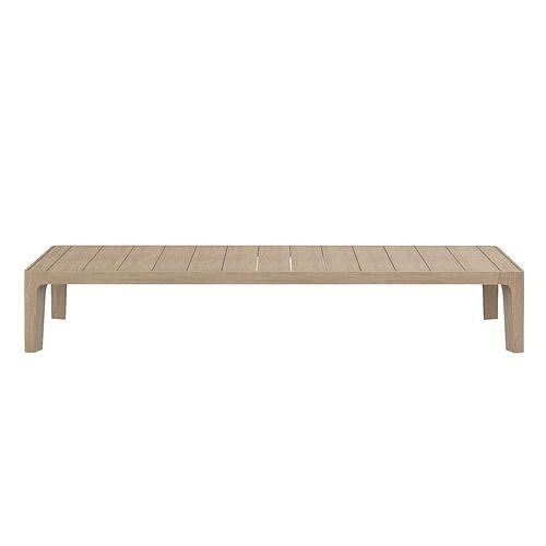 Malta Teak Coffee Table 3D model CGTrader