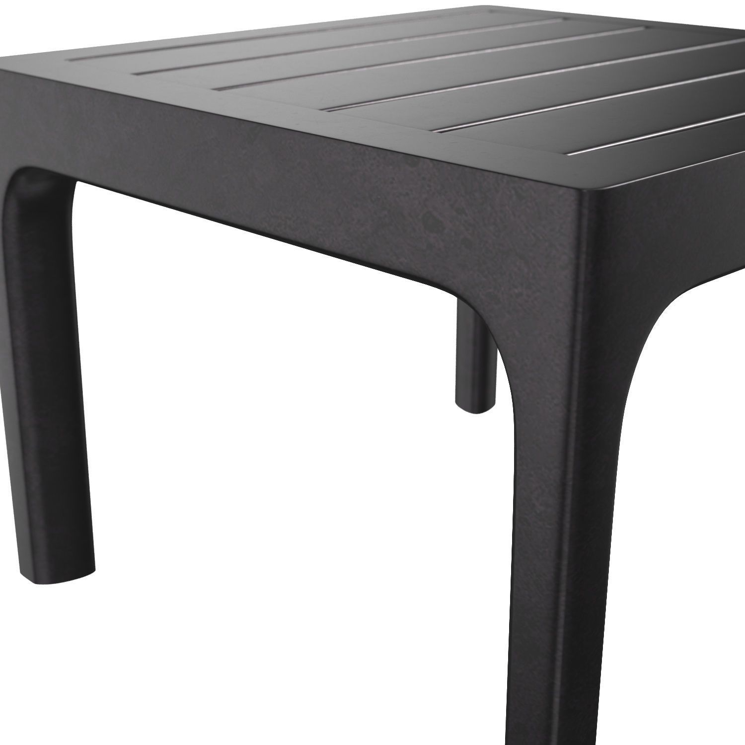 Malta Aluminum Side Table 3D model CGTrader