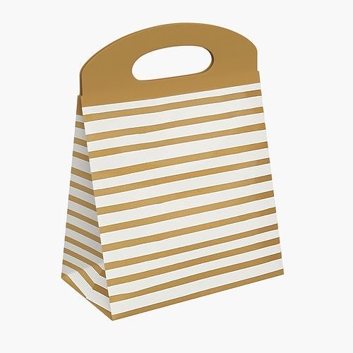 Hallmark Medium Self Sealing Gift Bags with Handles 3D model CGTrader