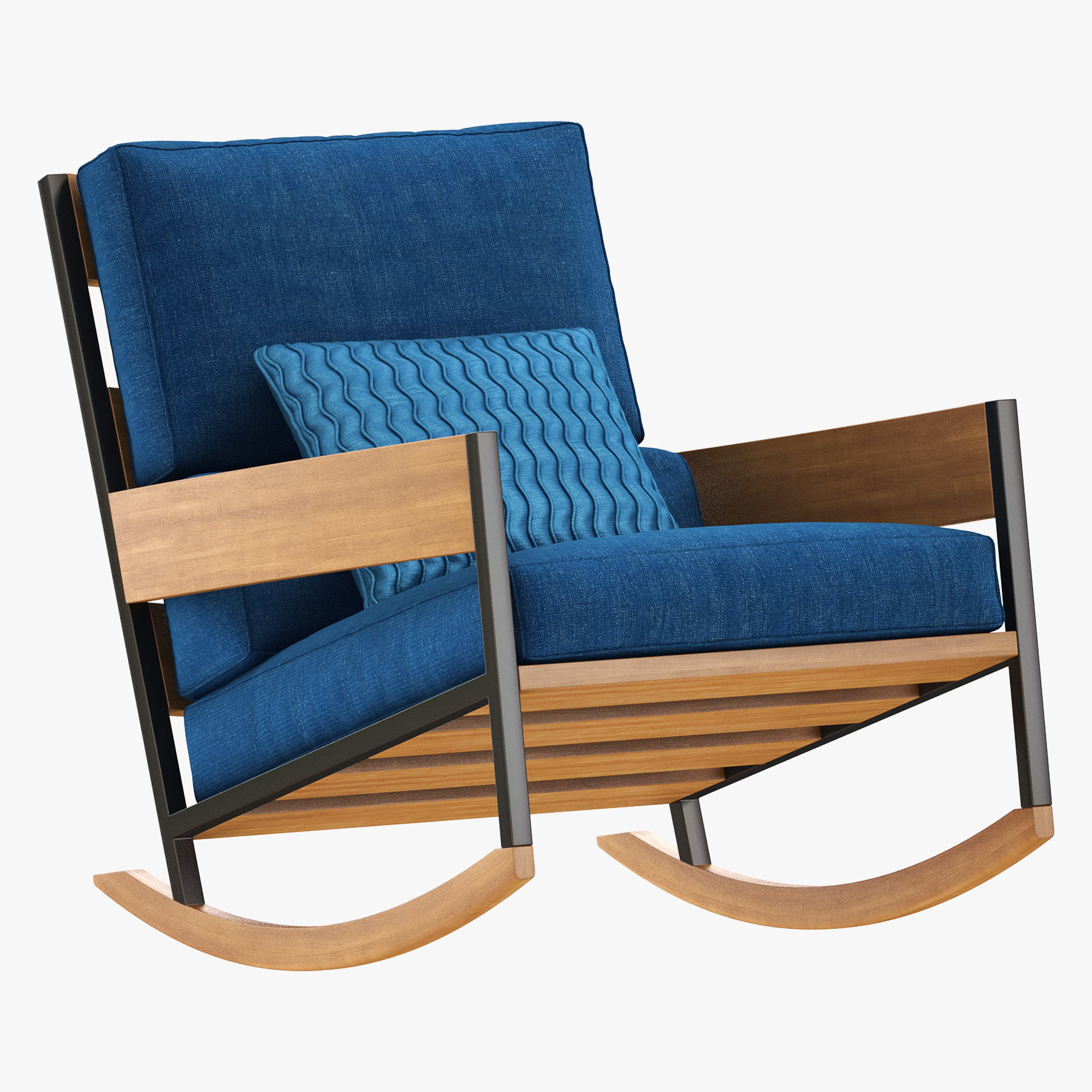 RODA - NAP Rocking Chair 3D model | CGTrader
