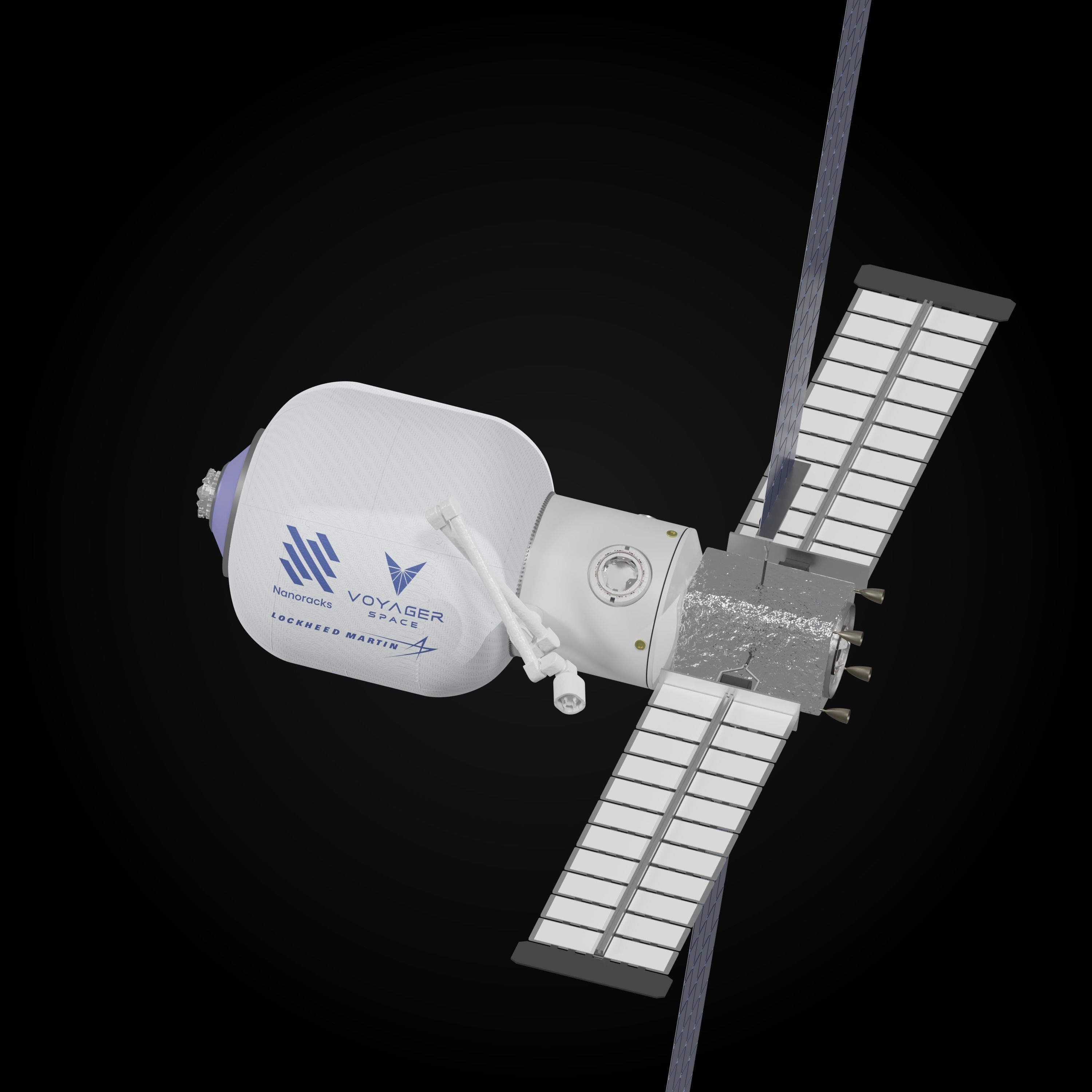 Nanoracks Starlab 2021 3D model CGTrader