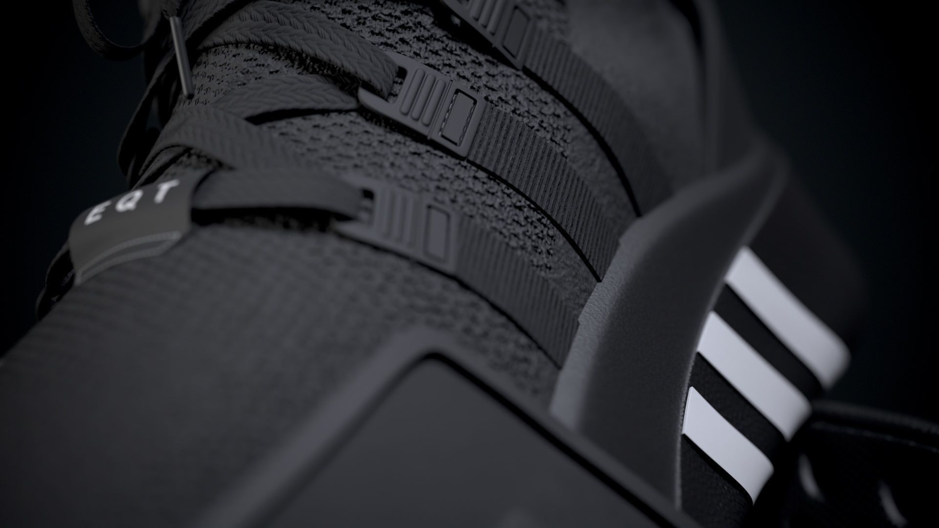 eqt bask adv shoes black