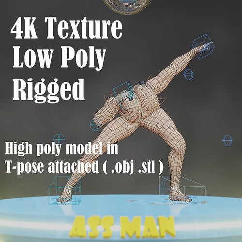 Double Up Dennis Realistic 3D Ass main image 1