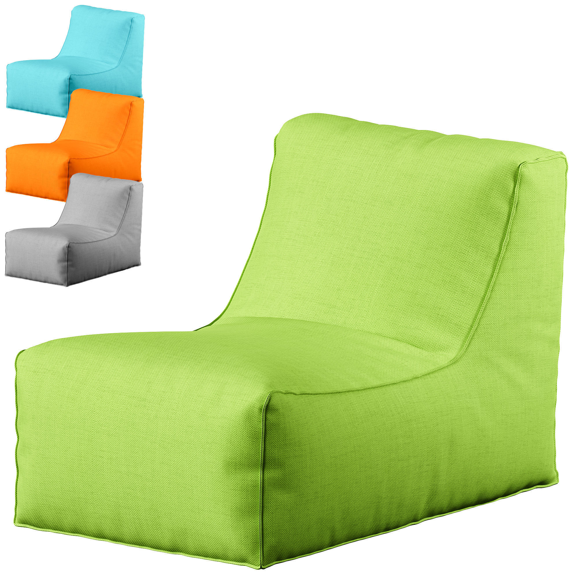 Trule Large Outdoor Friendly Bean Bag Chair Lounger 3D model CGTrader