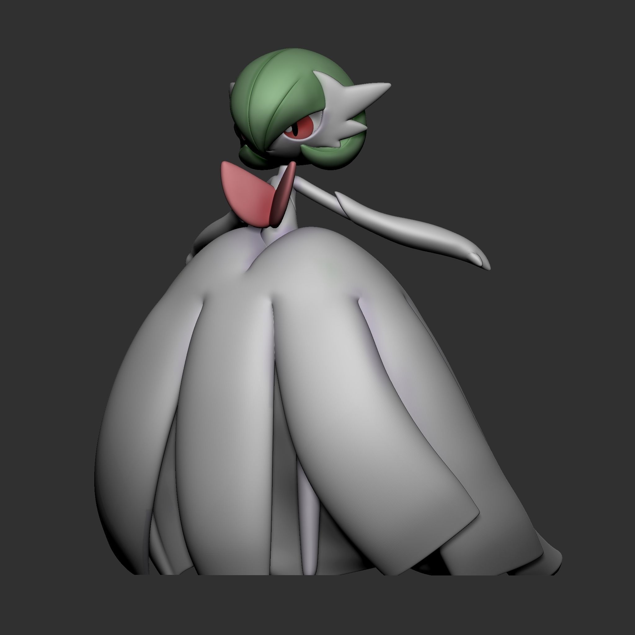 MEGA GARDEVOIR POKEMON 3D model 3D printable | CGTrader