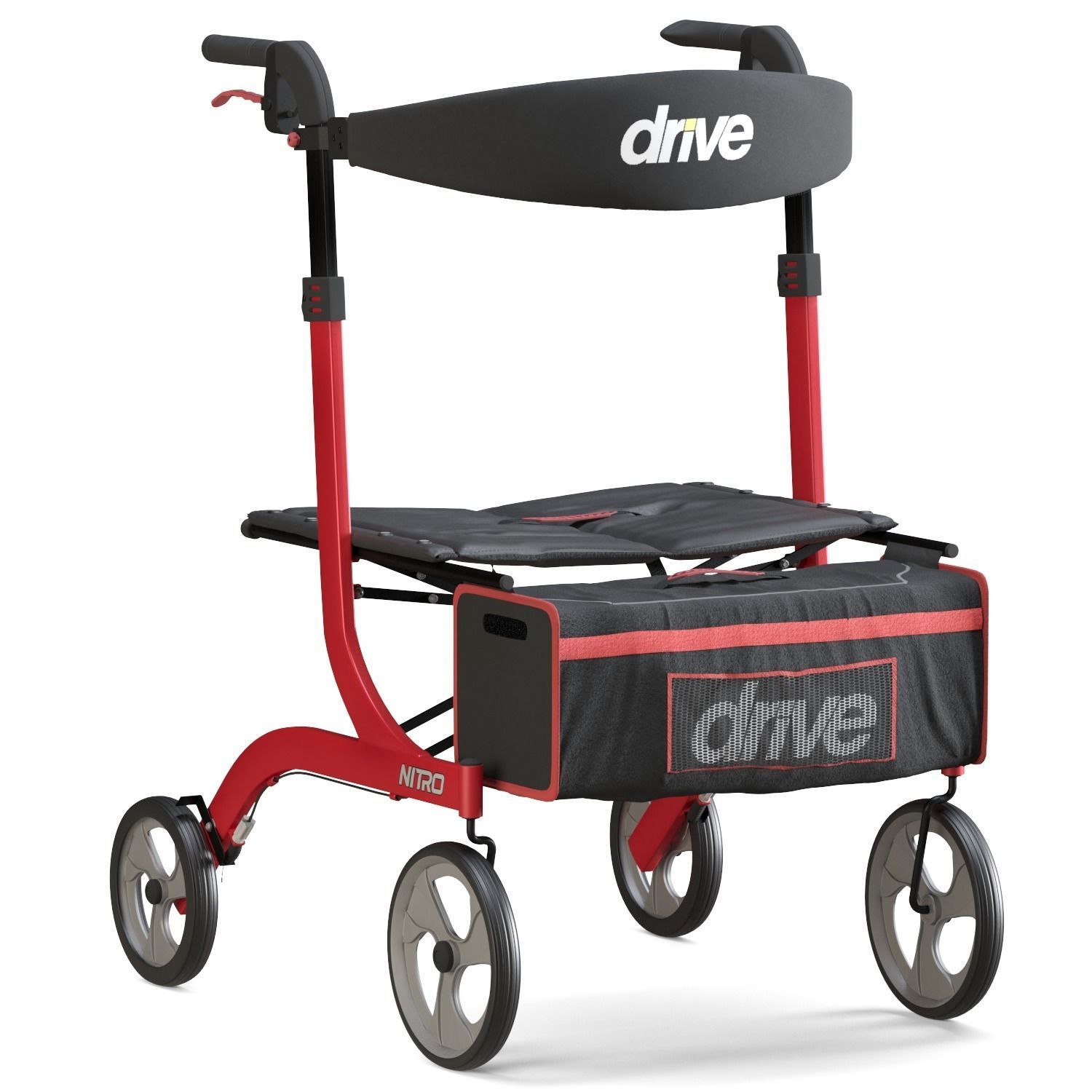 Drive Nitro Rollator 3D model CGTrader