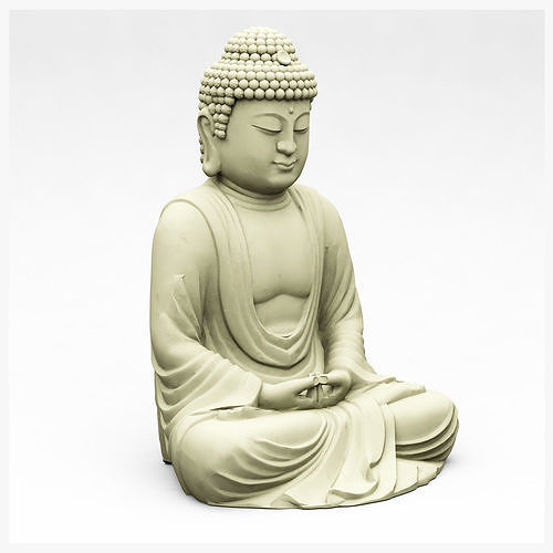 Buddha Statue 3D model CGTrader
