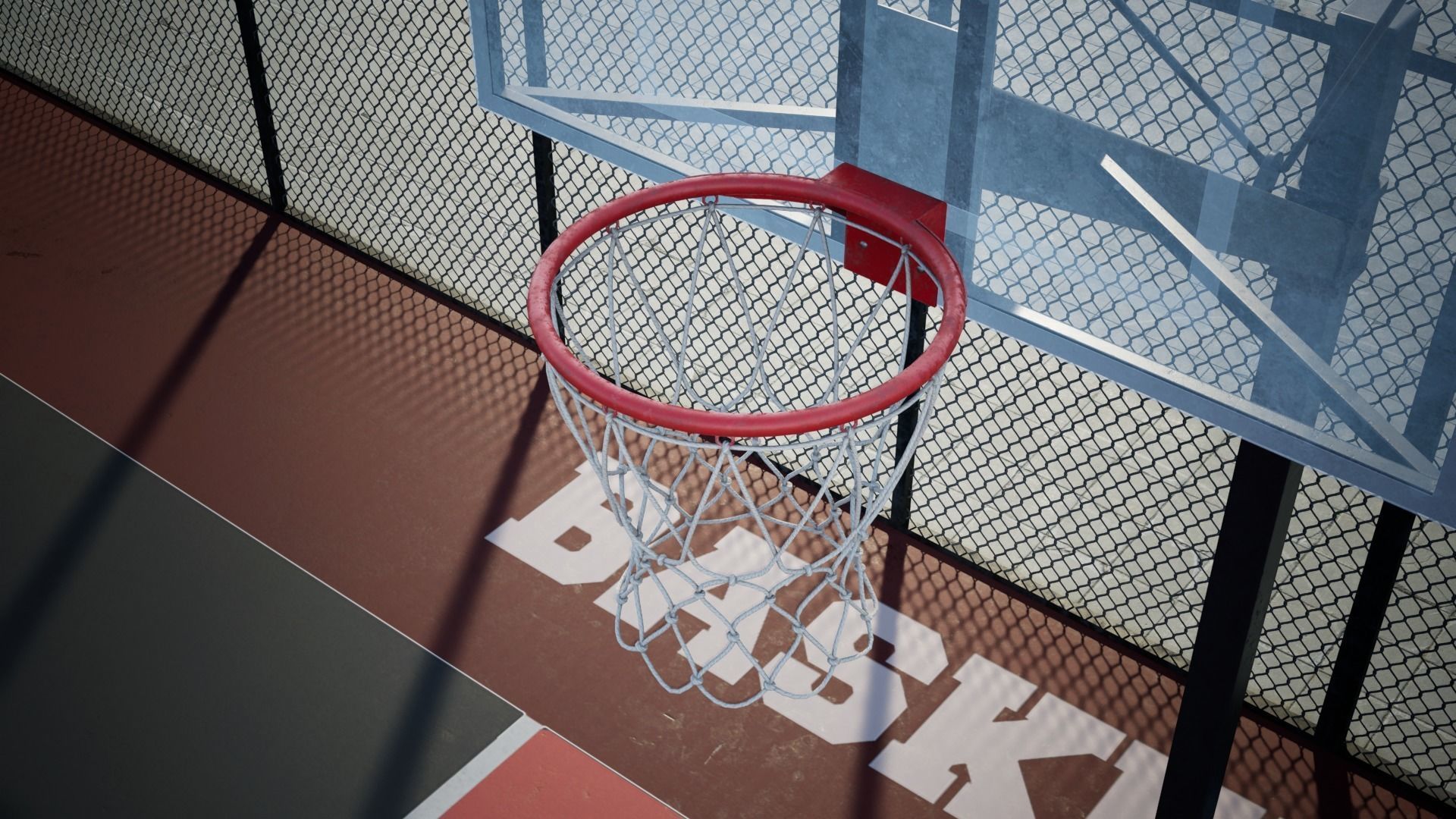 3D model Basketball Arena game Ready UE VR / AR / lowpoly CGTrader