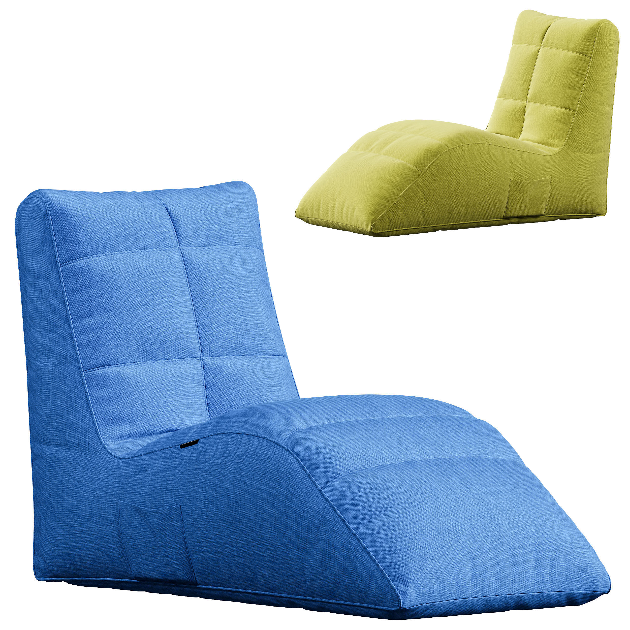 Home Cinema Indoor Bean Bag 3D model CGTrader