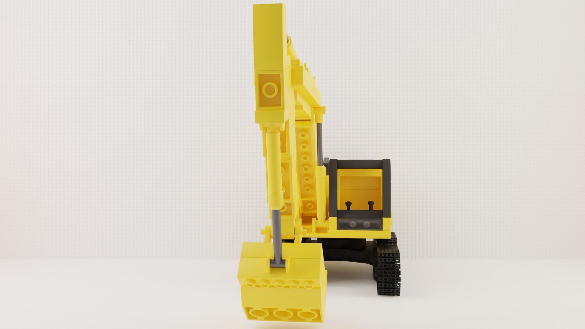 Excavator LEGO 3D model | CGTrader