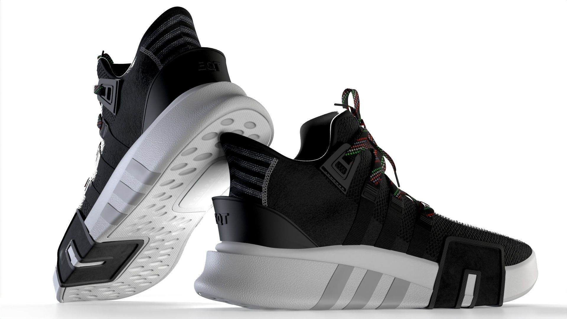 eqt bask adv black white