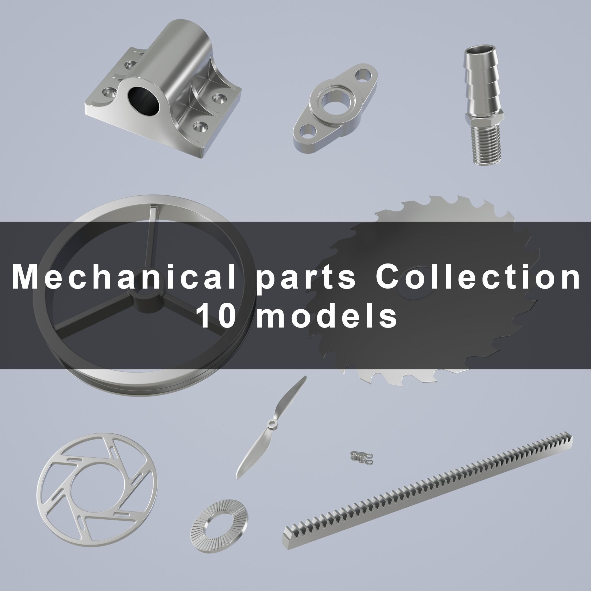 Free Mechanical Parts Models | Mechanical 3D Prints: Best 3D File Sites ...