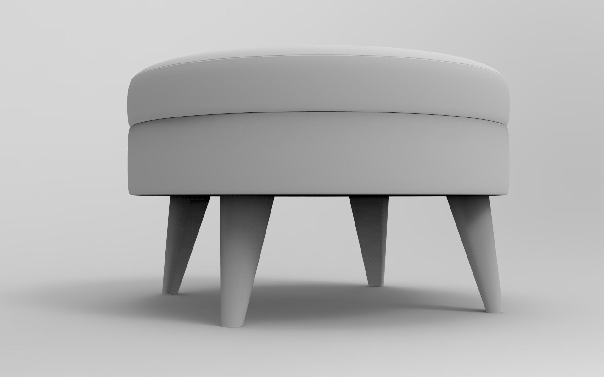 3D model Pass Stool VR / AR / lowpoly CGTrader
