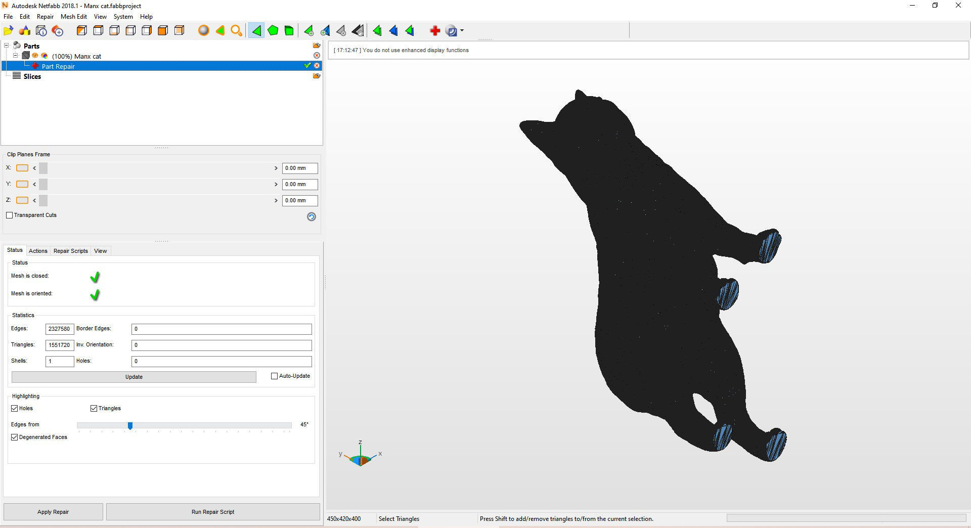 Manx cat 3D model 3D printable | CGTrader